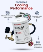 Honeywell R1234YF Refrigerant Can for Automotive AC Systems - 8 Oz - Image 4
